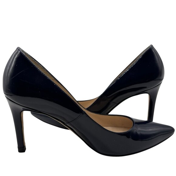 LK Bennett London Patent Leather Pumps Heels EU 37 US 6.5/7 - Picture 3 of 12